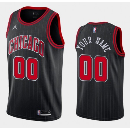 Herren NBA Chicago Bulls Trikot Benutzerdefinierte Jordan Brand 2020-2021 Statement Edition Swingman